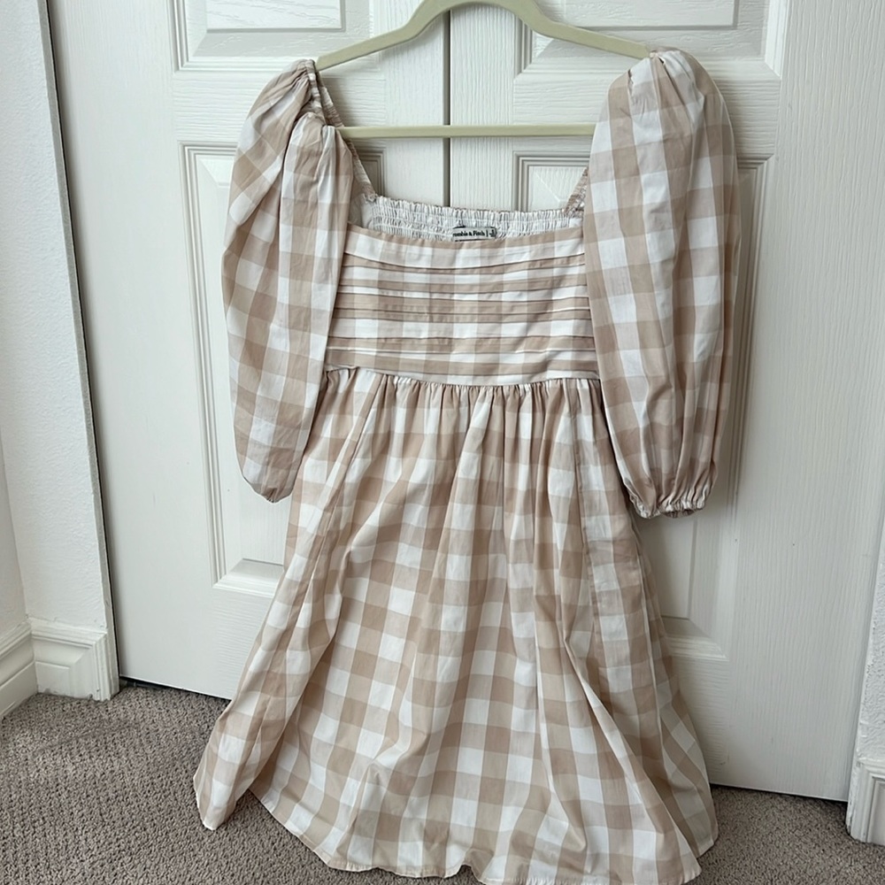 Emerson linen blend mini dress